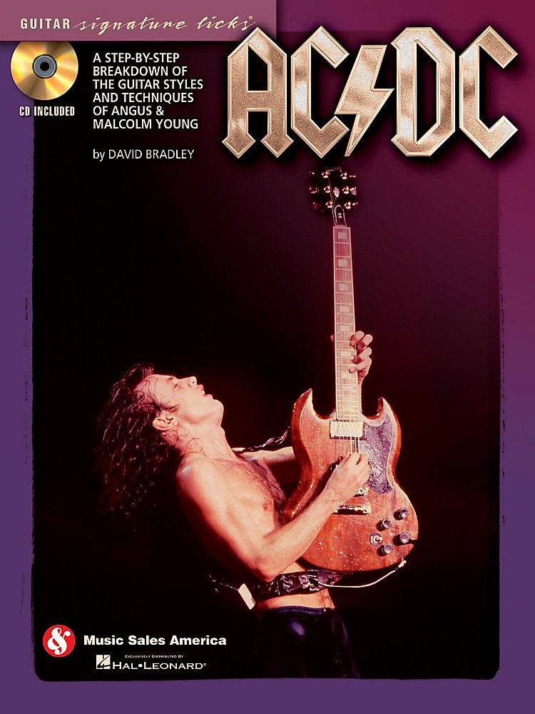 Music Sales - Ac/Dc - Guitar Signature Licks Book/Cd